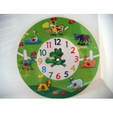 Wooden Clock Farm Puzzle Wooden Clock Farm Puzzle